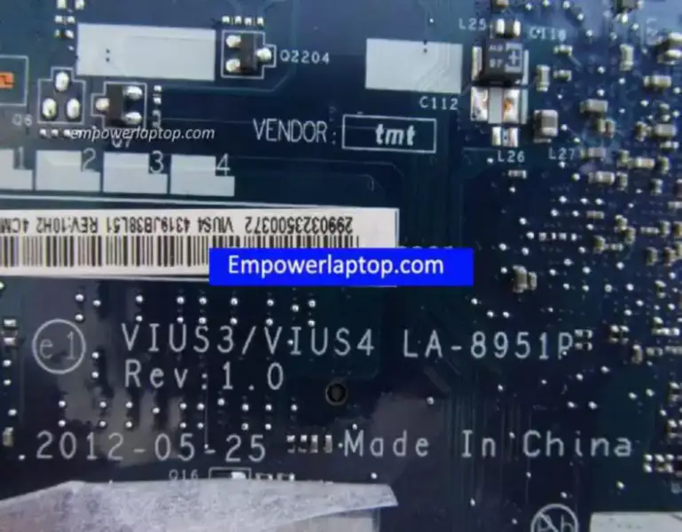 Μητρική πλακέτα Lenovo IDEAPAD S400 LA-8952P 11SS90002932