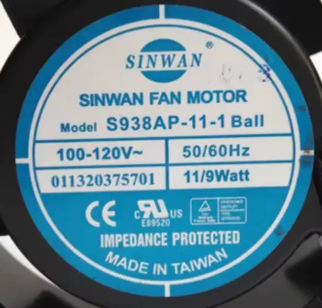 SINWAN S938AP-11-1 Server Fan Motor