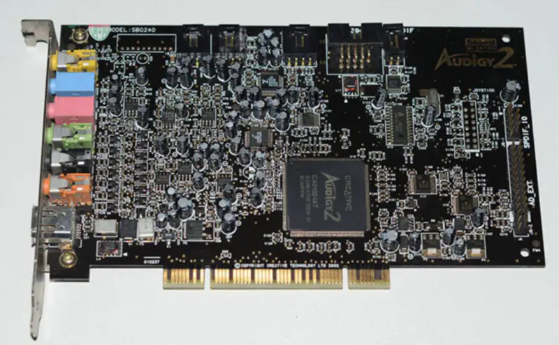 Κάρτα ήχου Creative Sound Blaster Audigy 2 SB0240 7.1 καναλιών PCI
