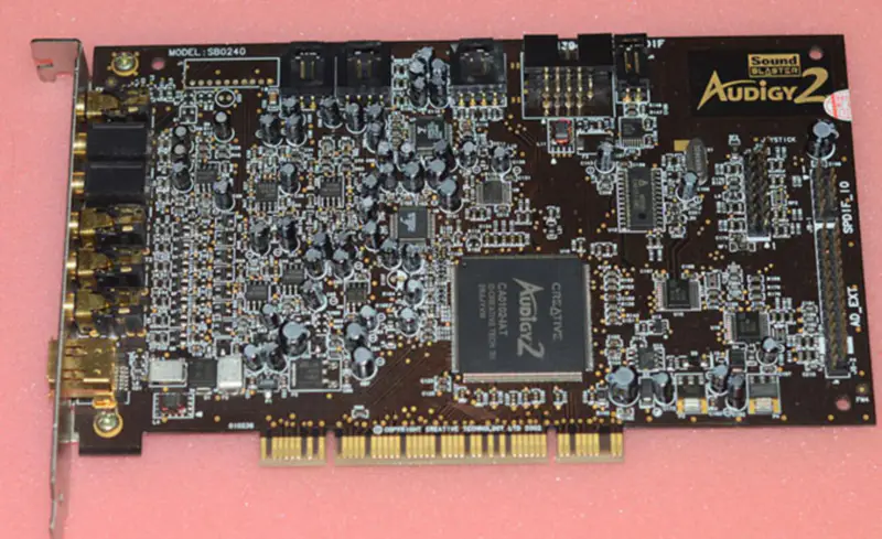 Κάρτα ήχου Creative Sound Blaster Audigy 2 SB0240 7.1 καναλιών PCI