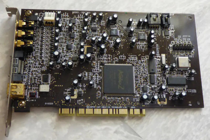 Κάρτα ήχου Creative Sound Blaster Audigy 2 SB0360 7.1 καναλιών PCI