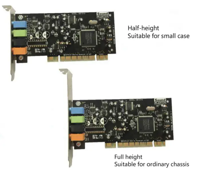 Κάρτα ήχου Creative Sound Blaster SB1070 5.1 καναλιών PCI