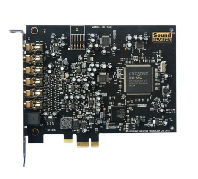 Creative Sound Blaster Audigy5 SB1550 Κάρτα ήχου A5 7.1 PCI-E 1x
