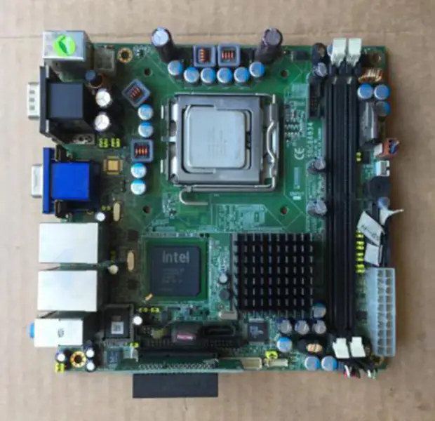 Βιομηχανική μητρική πλακέτα AXIOMTEK SBC86834 REV A1-RC Διπλή θύρα δικτύου 945GC chipset