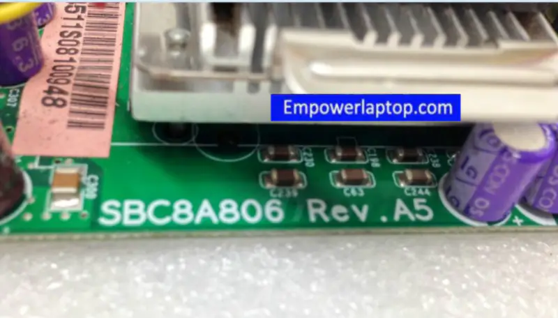 Βιομηχανική μητρική πλακέτα AXIOMTEK SBC8A806 REV.A5
