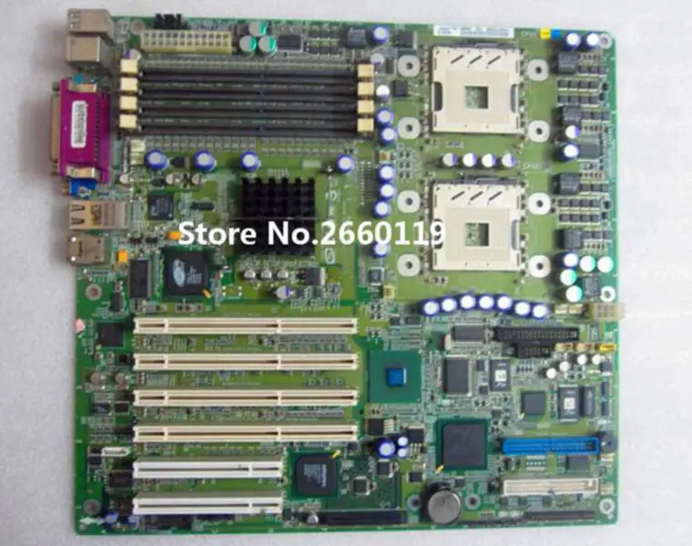 Μητρική κάρτα διακομιστή Intel SE7501BR2 U320 SCSI με υποστήριξη RAID