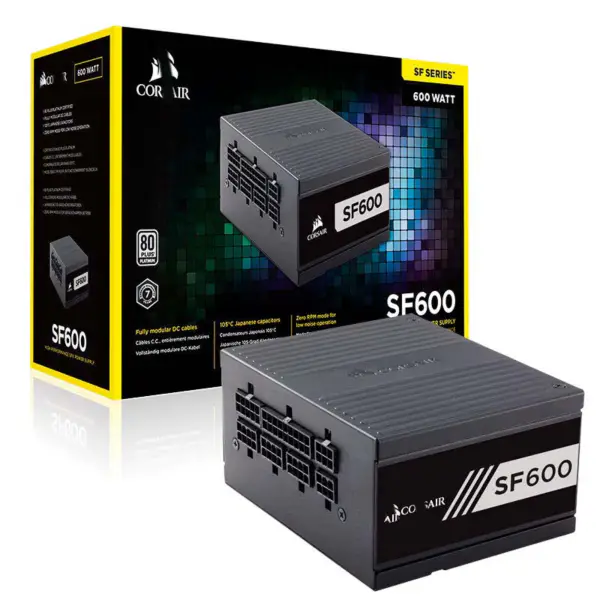 Cors Air Series Pc τροφοδοτικό 600w Sf600 Sfx Pfc Sf750 750w