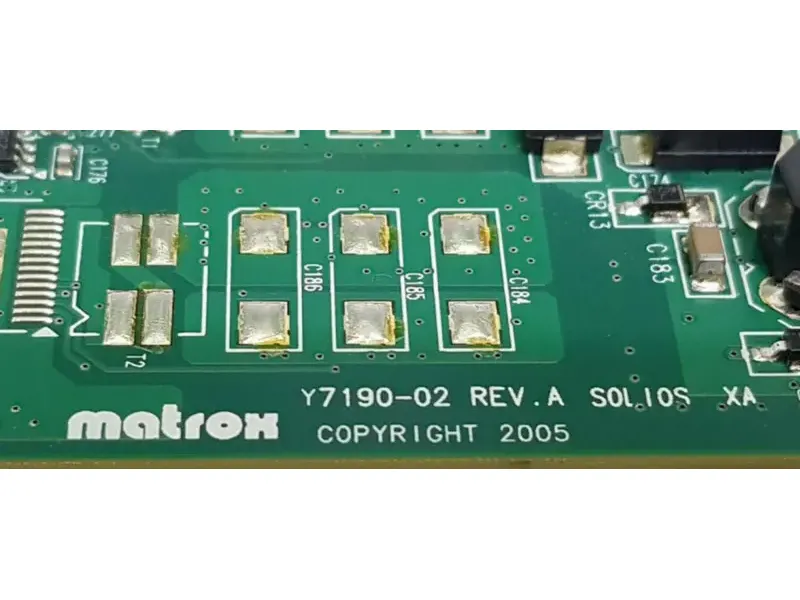 MATROX Solios XA SOL6M4A Y7190-02 REV.A κάρτα PCI βιομηχανική μητρική πλακέτα