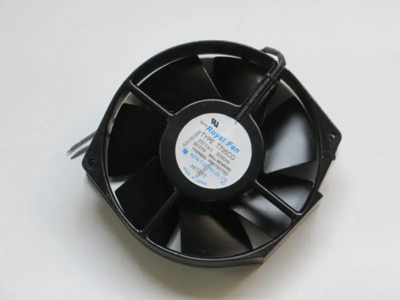ROYAL TYPE T795CG 200V 36/31W 2wires cooling fan