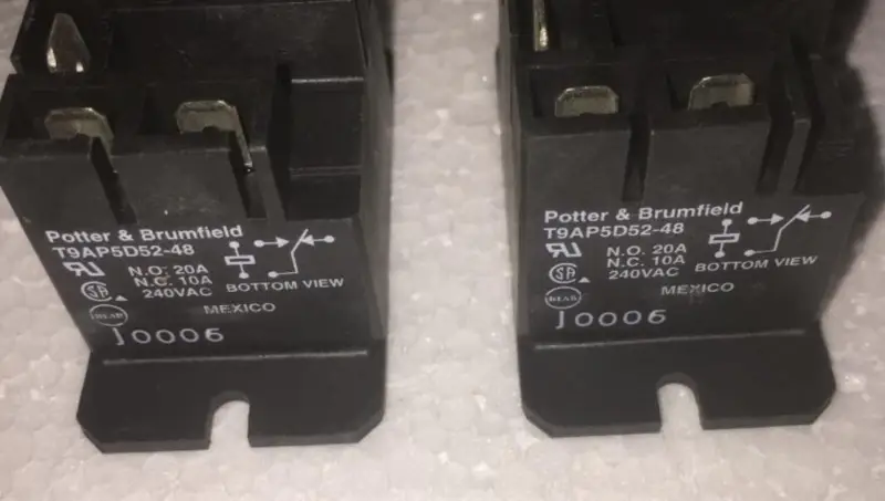 5 τεμάχια T9AP5D52-48 Ρελέ 48VDC