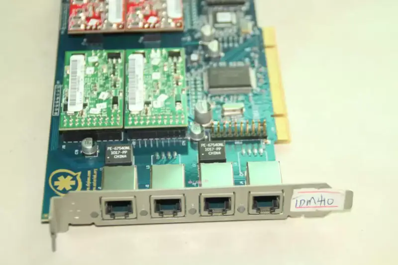 Asterisk TDM410P Κάρτα φωνής αναλογικής κάρτας 4 καναλιών με μονάδες FXO+FXS