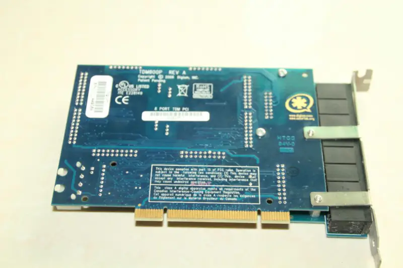 Asterisk TDM800 FXO+FXS θύρα Αναλογική κάρτα φωνής με 2 τετραπλές μονάδες