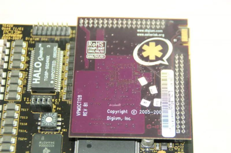 Asterisk TE420P TE420 ψηφιακή κάρτα 4 θυρών θύρα E1/T1 PCI-Express Card