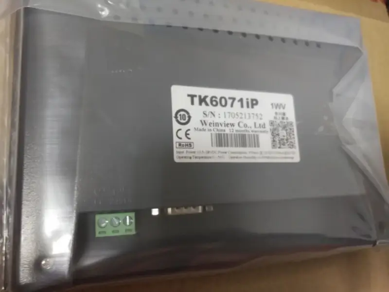 Weinview TK6071IP Πίνακας διεπαφής χειριστή με οθόνη αφής