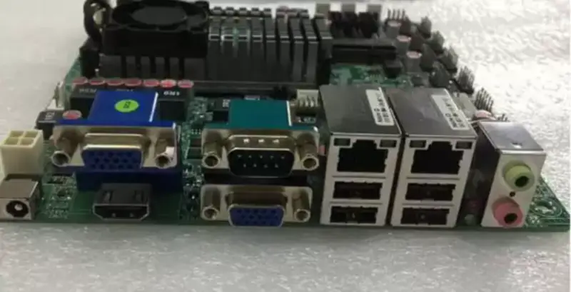 17X19 TN-C1037U Βιομηχανική μητρική πλακέτα διπλού πυρήνα LVDS με 10 COM