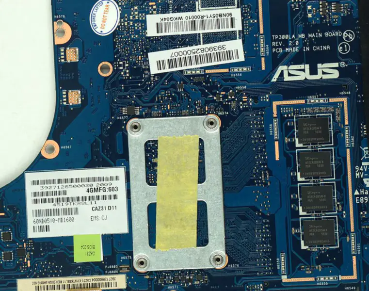 Μητρική πλακέτα Asus TP300LA Laptop με ενσωματωμένα γραφικά