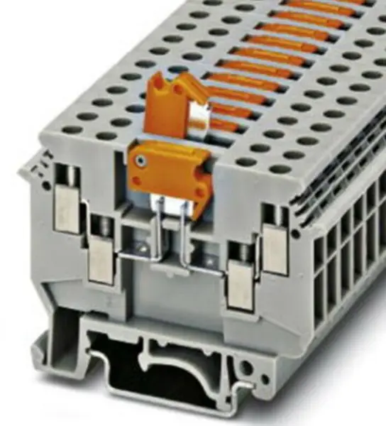 50 ΤΜΗΜΑΤΑ ΝΕΑ PHOENIX UDK 4-MTK-P/P 2775210 Μπλοκ ακροδεκτών αποσύνδεσης με μαχαίρι