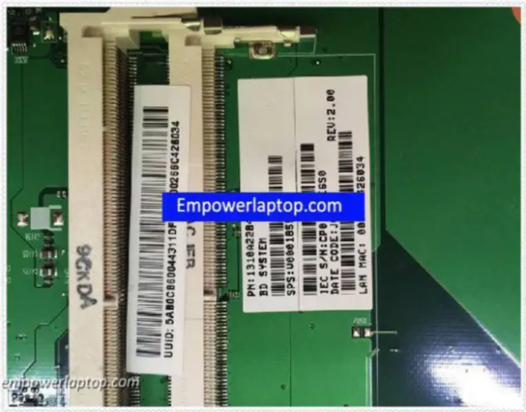 Toshiba L505 V000185560 Satellite L505 Motherboard