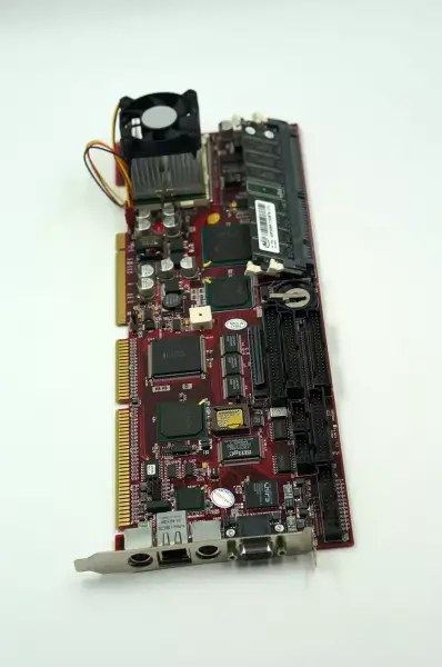 Κρύσταλλο V10308 REV. 1.2 Socket 370 Intel 440BX chipset Pentium III LAN VGA SCSI interface μητρική πλακέτα