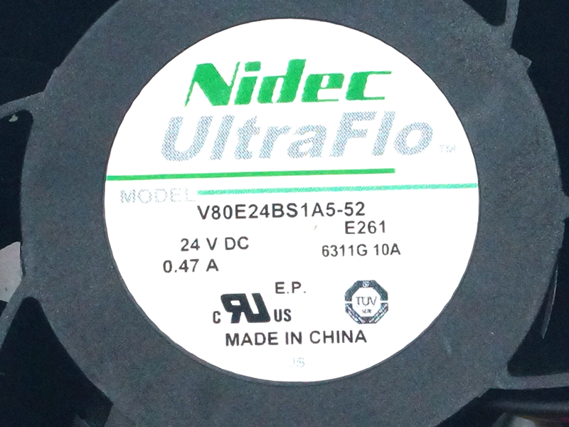 Ανεμιστήρας Nidec V80E24BS1A5-52