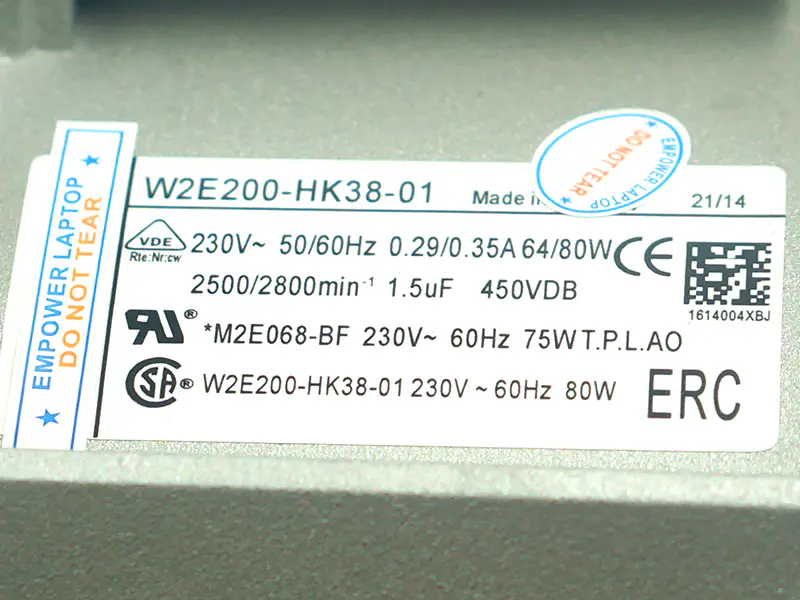 Ανεμιστήρας Ebmpapast W2E200-HK38-01
