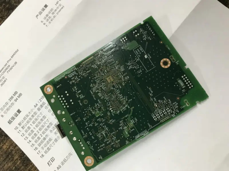 W2Q09-60001 Formatter Board for HP LaserJet Pro M404N M404 404 Main Board MotherBoard Logic Board Compatible for Toner 76A