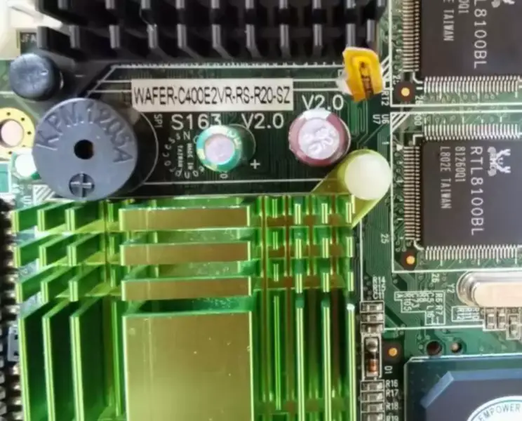 Μητρική πλακέτα WAFER-C400E2VR-RS-R20-SZ