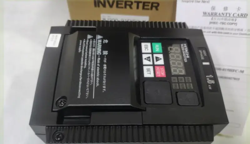 HITACHI INVERTER WJ200-015HFC-M 1.5KW ΝΈΟ