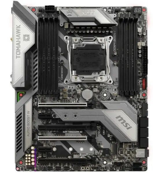 Μητρική πλακέτα MSI X299 TOMAHAWK AC