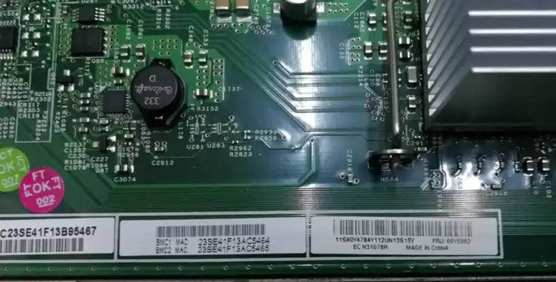 Μητρική πλακέτα διακομιστή IBM X3550M3 X3650M3 59Y3793 69Y4438 69Y5082 81Y6625