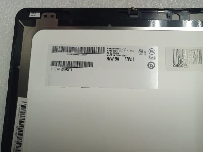 Σχεδόν νέο HP X360 14-BA 14-CD B140XTN02.E Συναρμολόγηση LCD με οθόνη αφής