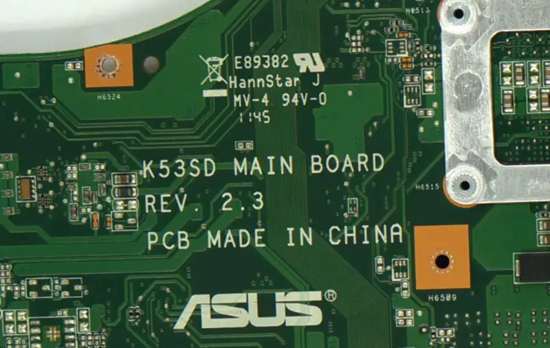 Μητρική πλακέτα Asus X53E