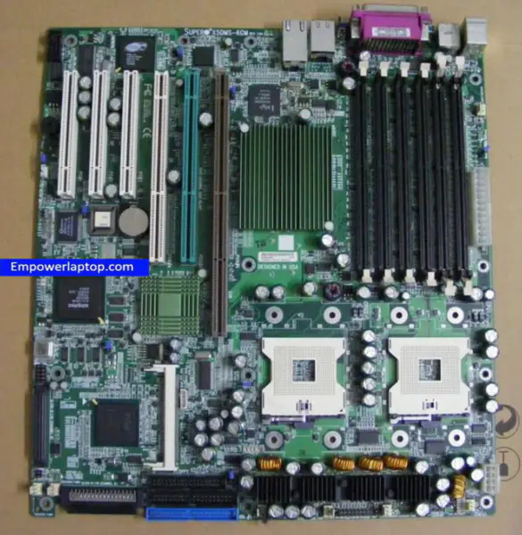 Μητρική πλακέτα διακομιστή SuperMicro X5DMS-6GM E7501 604 Dual 533 FSB με SCSI