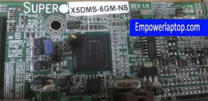 SuperMicro X5DMS-6GM-NS 604 Server Motherboard