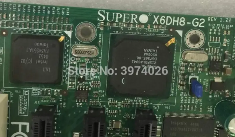 SuperMicro X6DH8-G2 Dual 604 Server motherboard 320SCSI