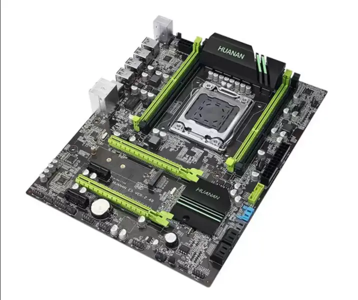 HUANAN E5 VER:2.49 Μητρική πλακέτα X79 LGA2011 υποστήριξη μνήμης REG ECC και επεξεργαστή Xeon E5