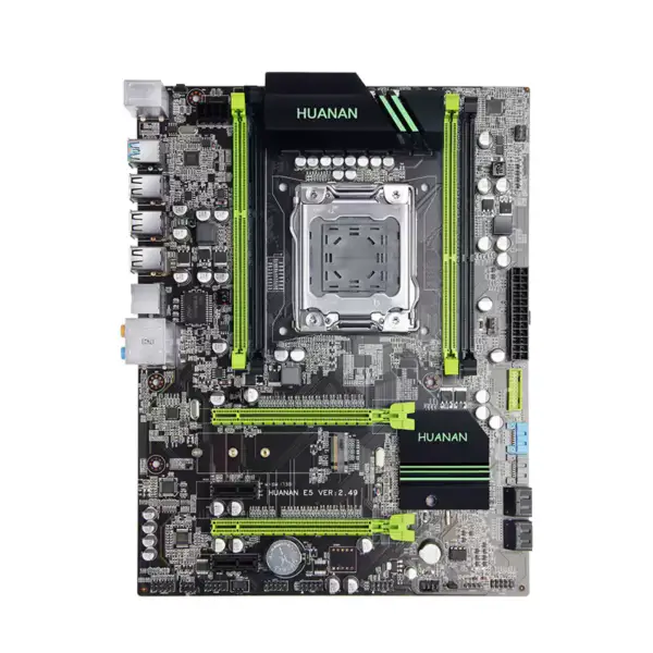 HUANAN E5 VER:2.49 Μητρική πλακέτα X79 LGA2011 υποστήριξη μνήμης REG ECC και επεξεργαστή Xeon E5