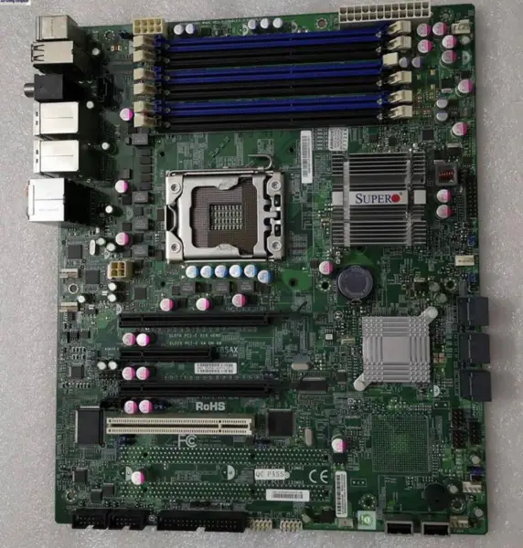 SuperMicro X8SAX REV 2.00 Μητρική κάρτα διακομιστή LGA 1366 X58 DDR3