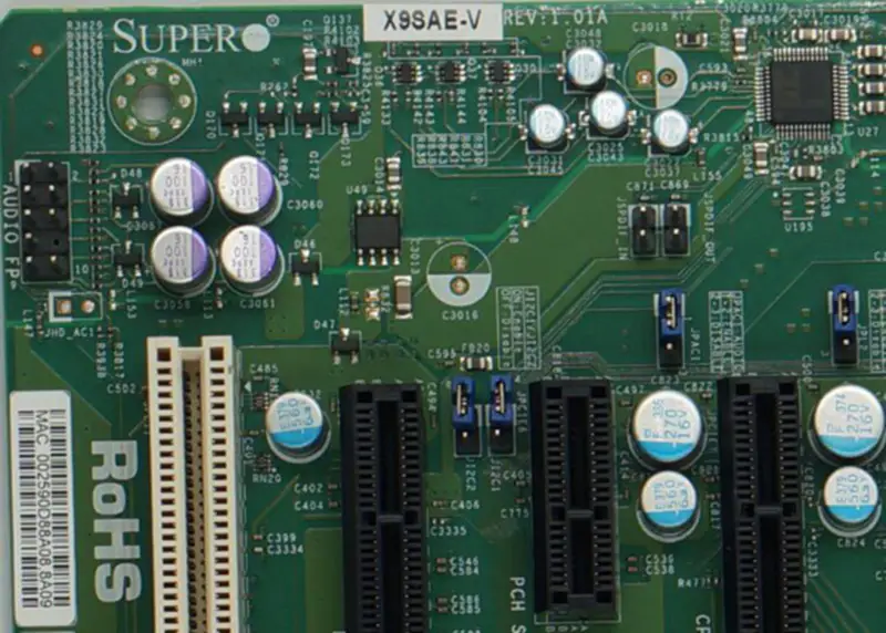 Μητρική πλακέτα διακομιστή SuperMicro X9SAE-V LGA1155 C216 chipset υποστήριξη E3 V2