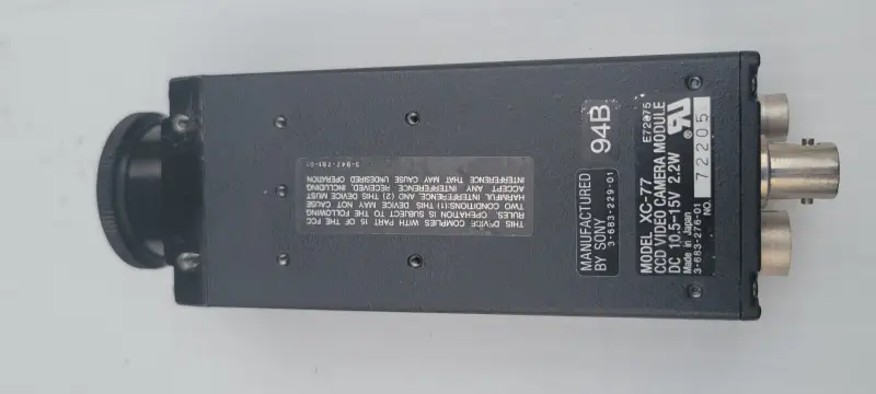SONY Monochrome CCD Industrial Camera XC-77