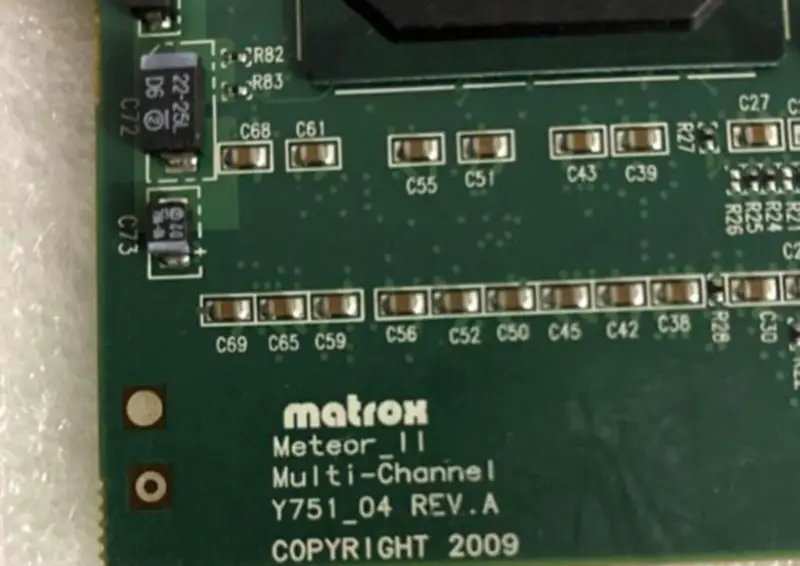 Βιομηχανική μητρική πλακέτα Matrox METEOR2-MC/4* Y751-04 REV.A