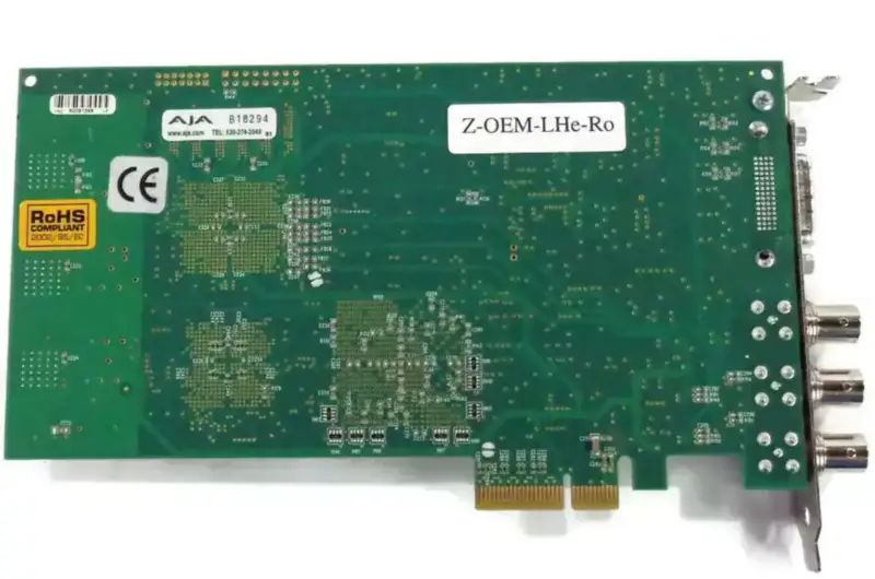 AJA KONA LHe Z-OEM-LHe-Ro 8/10-bit χωρίς συμπίεση Αναλογική/ψηφιακή κάρτα λήψης SD PCIe 102035-03