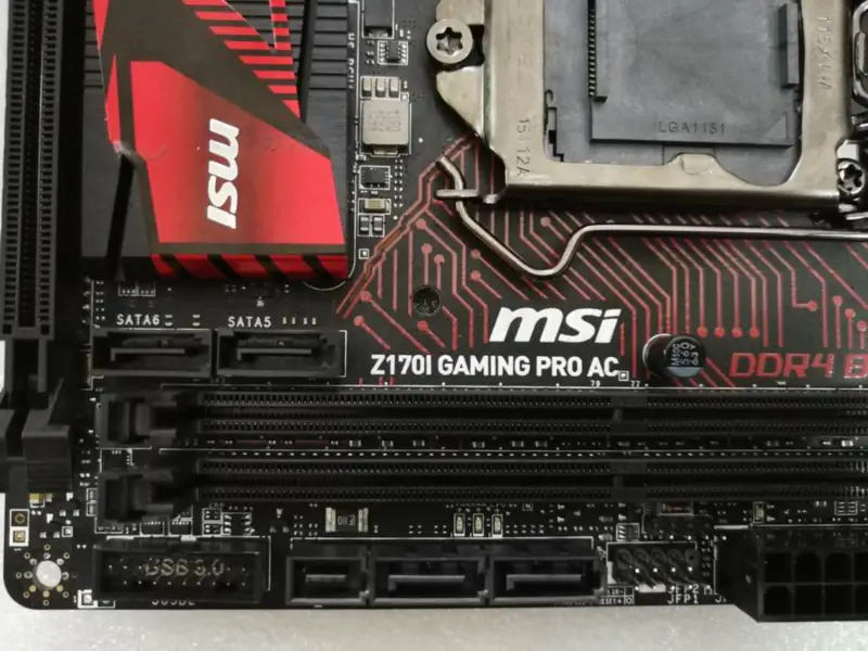 Μητρική κάρτα MSI Z170I GAMING PRO AC LGA1151 DDR4 32G Mini-ATX