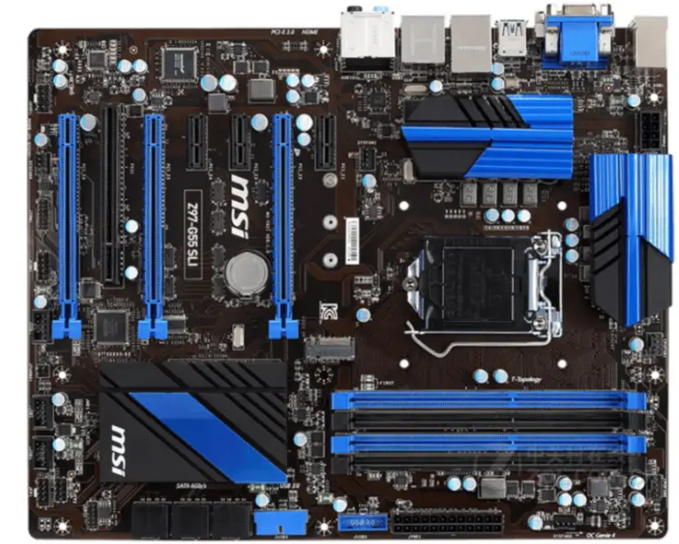 Μητρική κάρτα MSI Z97-G55 SLI DDR3 32GB PCI-E 3.0 M.2 VGA DVI i7 i5 i3 PCI-E X16