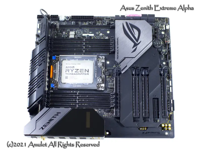Asus ZENITH EXTREME ALPHA Μητρική πλακέτα X399 DDR4 128G E-ATX