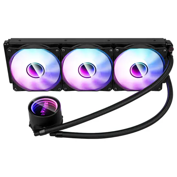 Aluminum Fins Heat Sink Water Cooling Cpu Air Cooler For Pc Case
