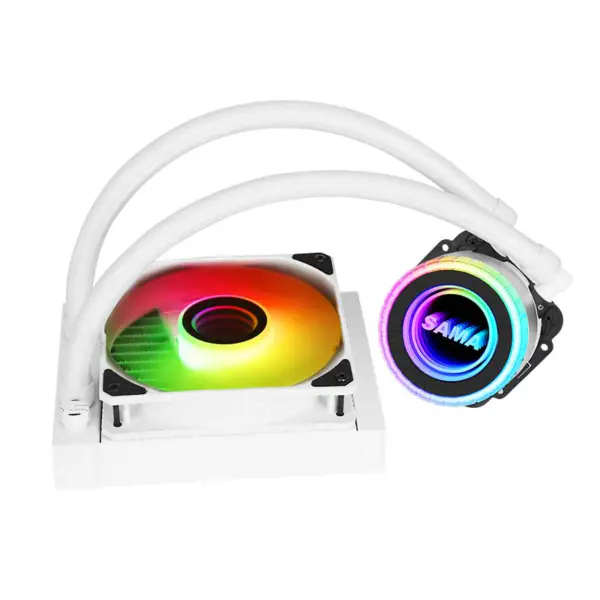 Led φώτα ανεμιστήρα υγρού ψύκτη νερού Cpu