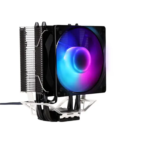 4 σωλήνες θερμότητας Argb άμεσης επαφής Cpu Cooler συμβατό με Intel και Amd