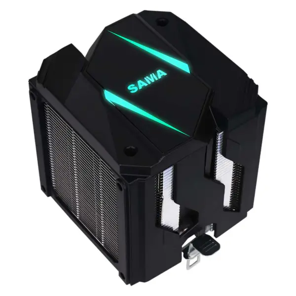 4 σωλήνες θερμότητας 90mm Rainbow Cpu ψύκτη αέρα συμβατό με Intel και Amd