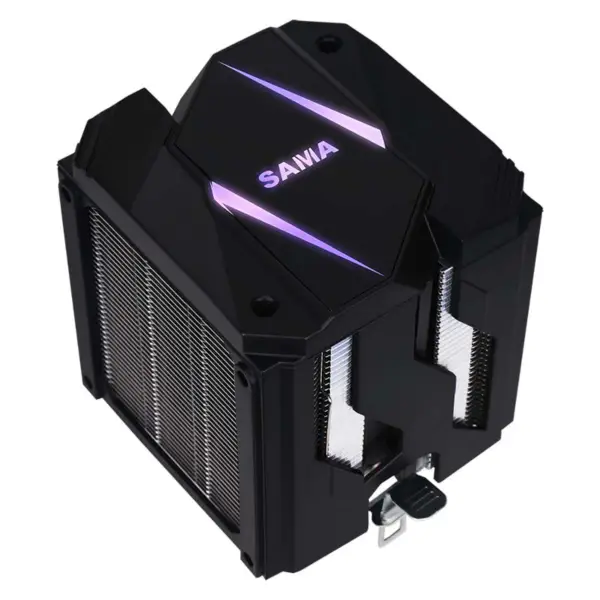 4 σωλήνες θερμότητας 90mm Rainbow Cpu ψύκτη αέρα συμβατό με Intel και Amd